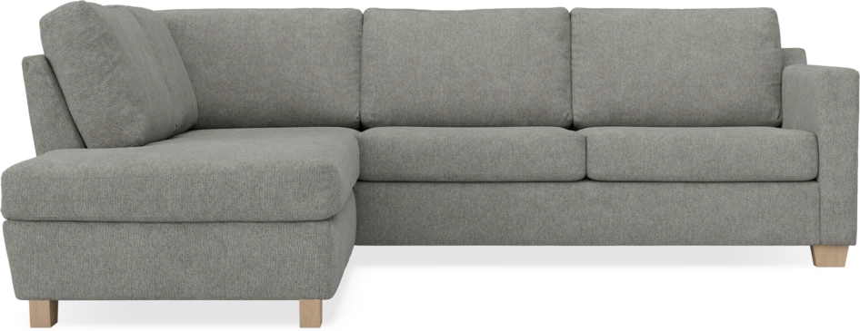 Friday - 2,5-sits soffa med divan vänster - Grå