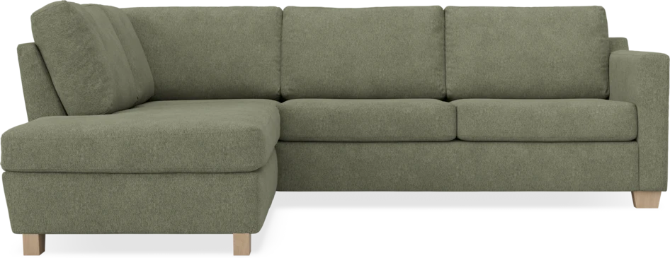 Friday - 2,5-sits soffa med divan vänster - Vit