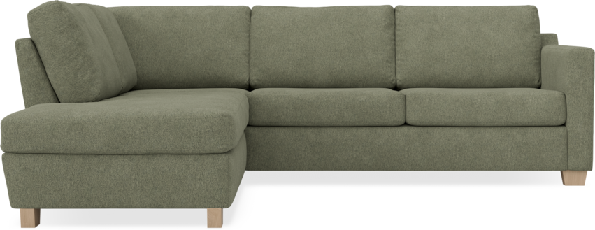 Friday - 2,5-sits soffa med divan vänster - Vit