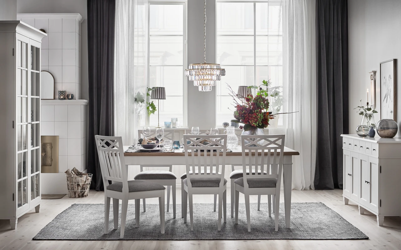 Wilma - Matgrupp med 6 stolar Wilma - inspiration