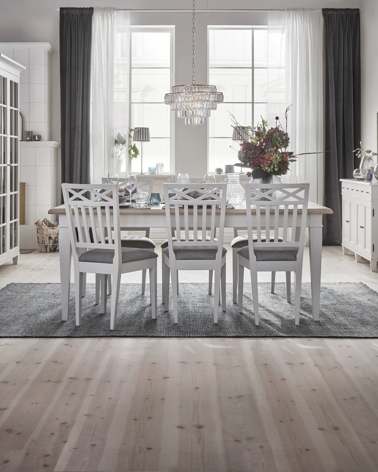 Wilma - Matgrupp med 6 stolar Wilma - inspiration