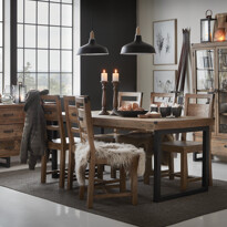 Woodenforge - Matgrupp med 4 stolar Chatham - inspiration
