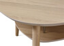 Louise - Soffbord, 90x90x48 cm - Beige