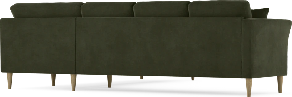 Eden - Hörnsoffa, 3+3-sits - Grön