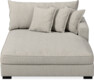 Rossi - Schäslong XL höger - Beige