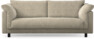 Cherrie - 2,5-sits soffa, hel dyna, fast klädsel - Beige