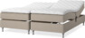 Delux Sense - Ställbar säng, dubbelsäng med bäddmadrass - Beige