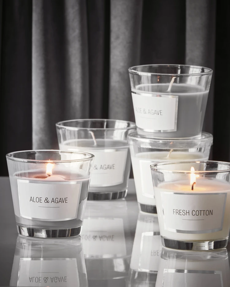 Elsa - Doftljus, Aloe & Agave/Fresh Cotton, brinntid 30 h - inspiration