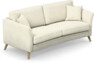 Eden - 2,5-sits soffa svängd - Vit