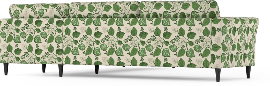 Bridge - Hörnsoffa, 3+3-sits - Grön