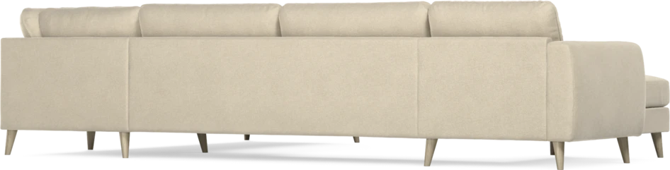 Bridge - Hörnsoffa, 3+2-sits med schäslong vänster - Beige