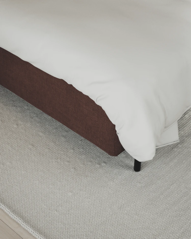 Delux Exclusive - Kontinentalsäng, enkelsäng 120 cm med bäddmadrass och sängben - inspiration
