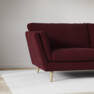 Madison - 2-sits soffa med schäslong höger - Röd