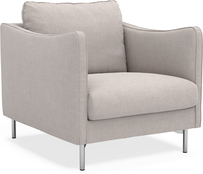 Madison Lux - Fåtölj, 70 cm - Grå