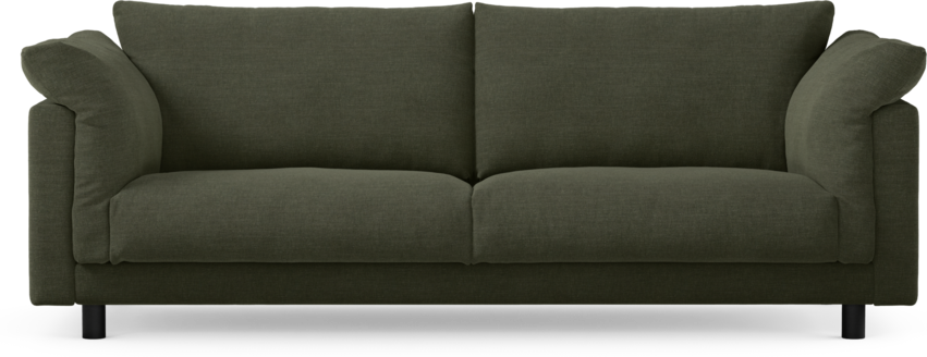 Cherrie - 3-sits soffa, fast klädsel - Grön