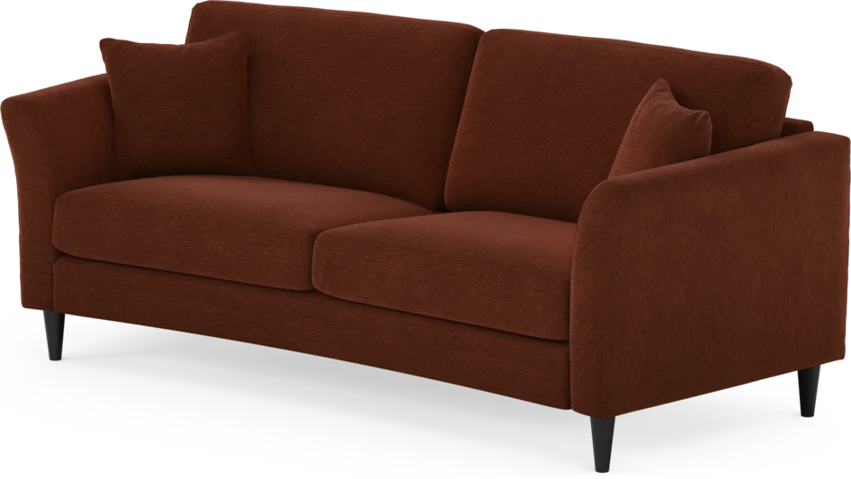 Eden - 2,5-sits soffa svängd - Orange
