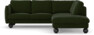 Madison - 2-sits soffa med divan höger - Grön