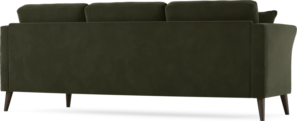 Eden - 3-sits soffa svängd - Grön