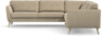 Bridge - Hörnsoffa, 3+3-sits - Beige