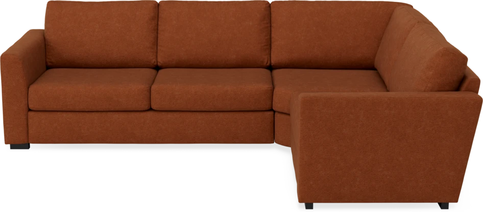 Friday - Hörnsoffa, 2,5+1,5-sits - Orange