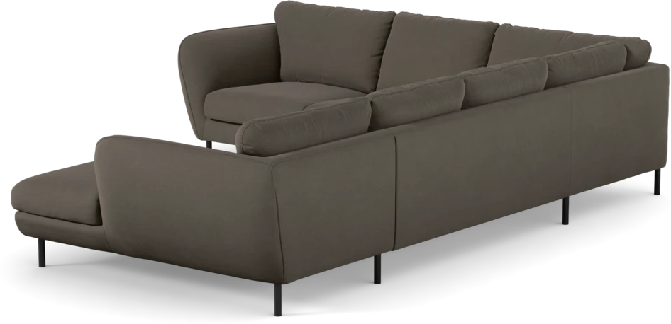 Madison Lux - Hörnsoffa med schäslong höger - Beige