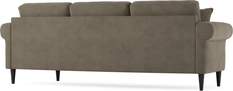 Eden - 3-sits soffa svängd - Beige