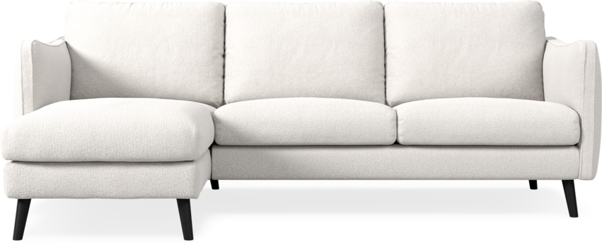 Madison Lux - 2-sits soffa med schäslong vänster - Beige