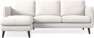 Madison Lux - 2-sits soffa med schäslong vänster - Beige