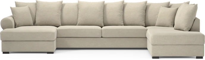 Town, 3-sits soffa med divan höger och schäslong vänster