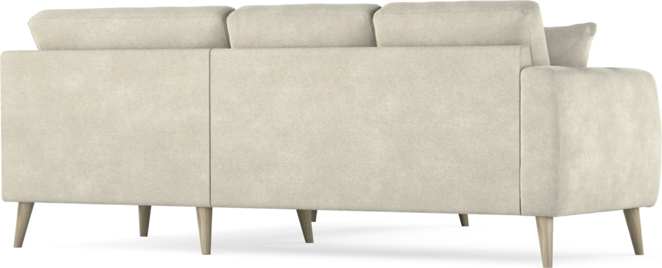Eden - Hörnsoffa, 2+2-sits - Vit