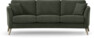 Eden - 3-sits soffa svängd - Grön