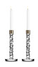 Carat - Ljusstake, 2-pack, H 24,2 cm - Gul