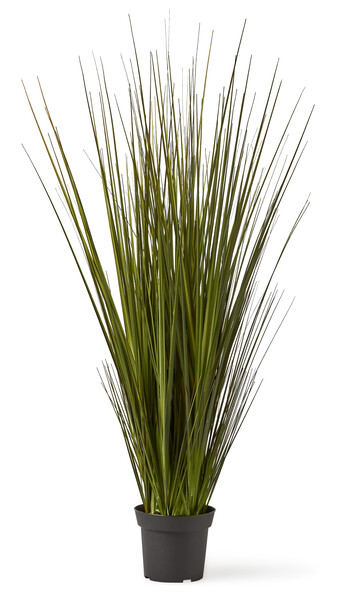 Gräs - Konstväxt i kruka, H 103 cm - Grön