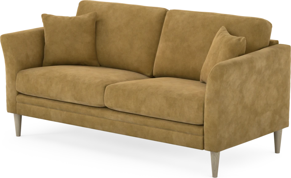 Eden - 2,5-sits soffa - Gul