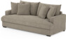 Mila - 3-sits soffa, hel dyna - Beige