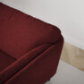 Madison Lux - 2-sits soffa med divan höger - Röd