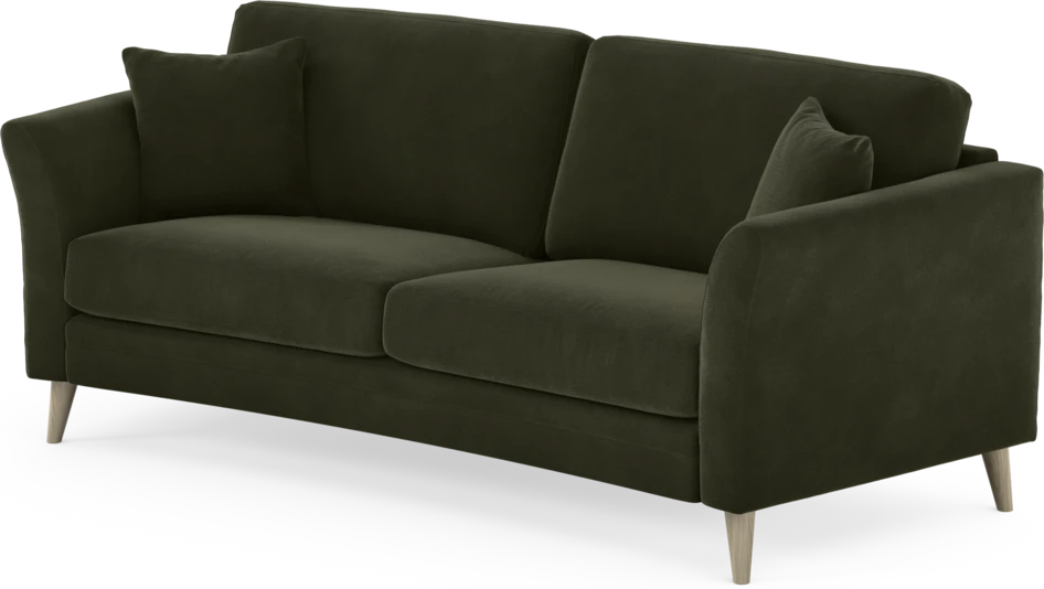 Eden - 2,5-sits soffa svängd - Grön