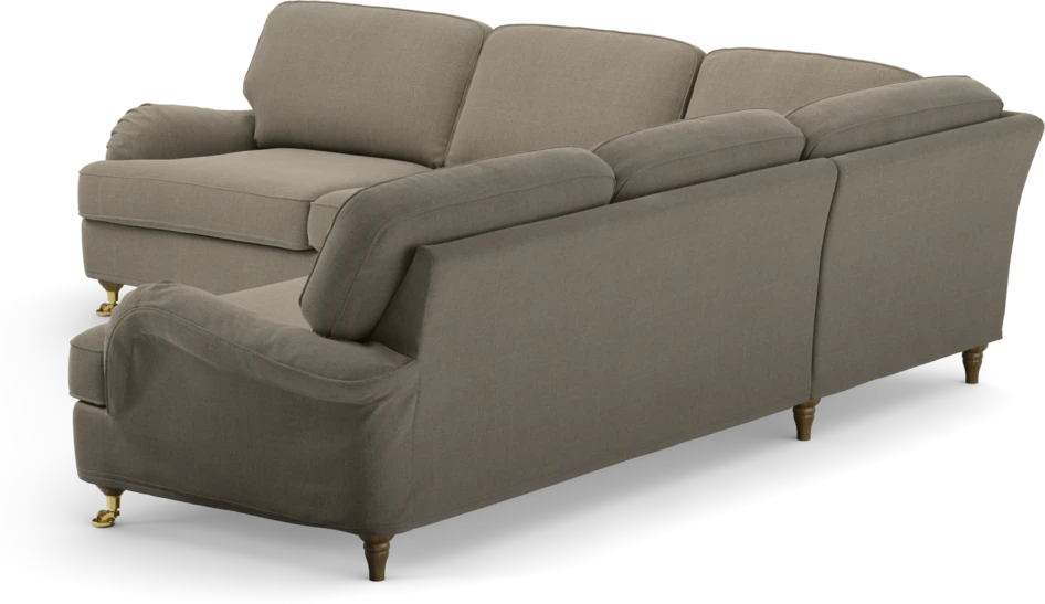 Oxford - Hörnsoffa 2,5+2,5-sits - Beige