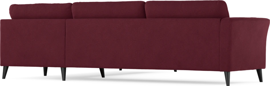 Bridge - Hörnsoffa, 3+2-sits - Röd