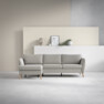 County - 3-sits soffa med flyttbar schäslong - Beige
