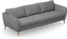 County - 3-sits soffa - Grå