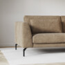 Willow - 3-sits soffa med divan höger, fast klädsel - Brun