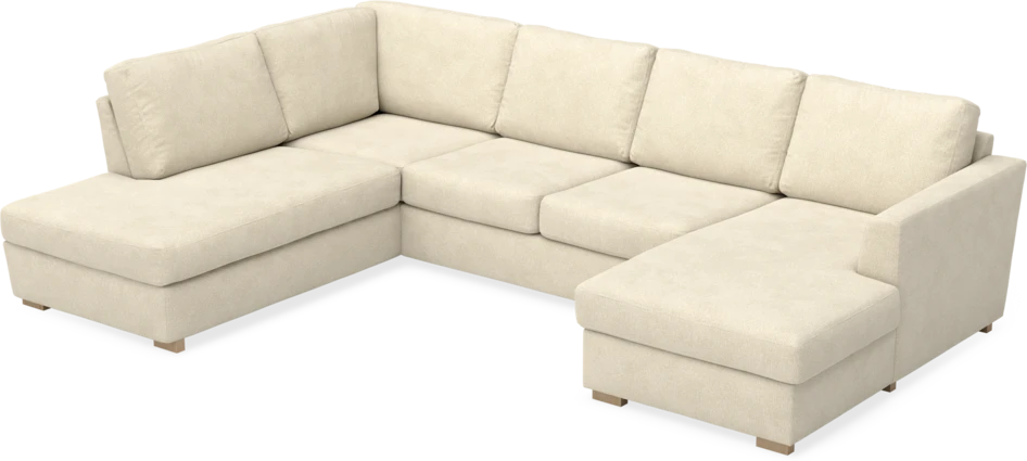 Friday - 3-sits soffa med divan vänster och schäslong höger - Beige