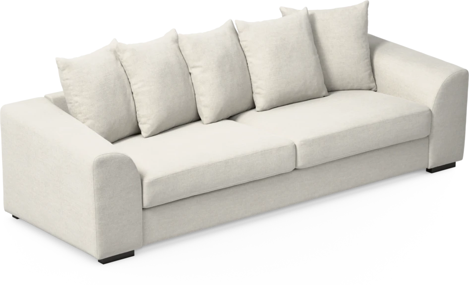 Town - 4-sits soffa - Vit