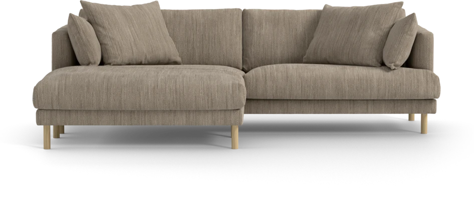 Harper - 4-sits med schäslong XL vänster - Beige