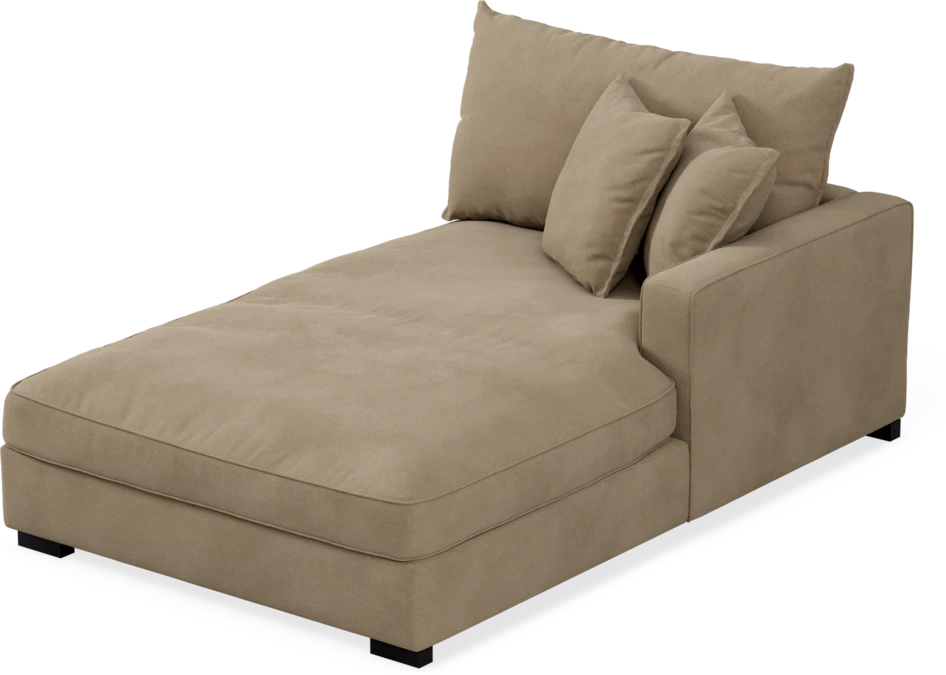 Rossi - Schäslong höger - Beige