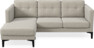 Rio - 3-sits soffa med schäslong vänster - Beige