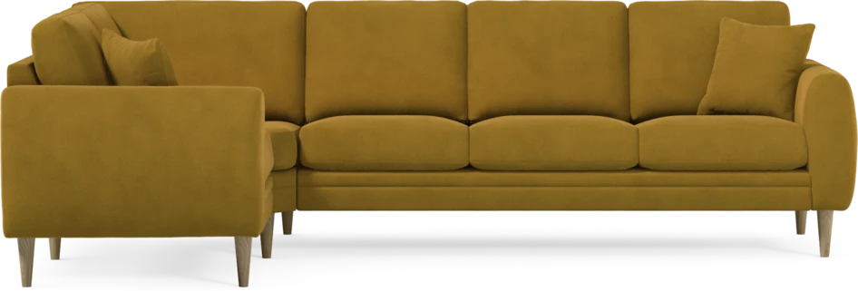 Eden - Hörnsoffa, 1+3-sits - Gul