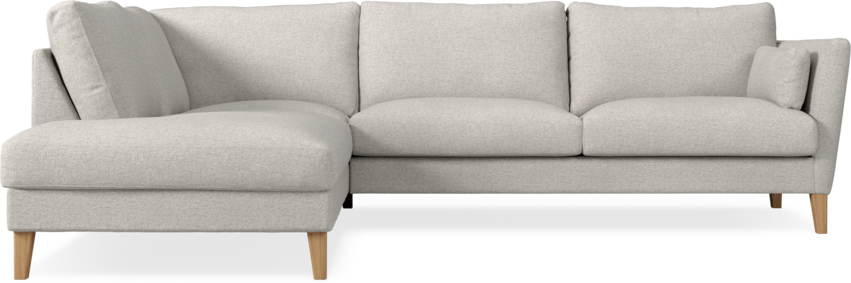Winston - 3-sits soffa med divan vänster - Beige