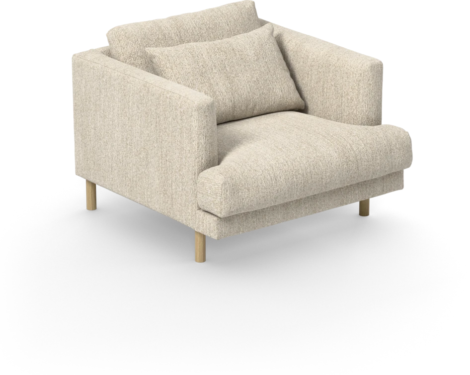 Harper - Fåtölj - Beige